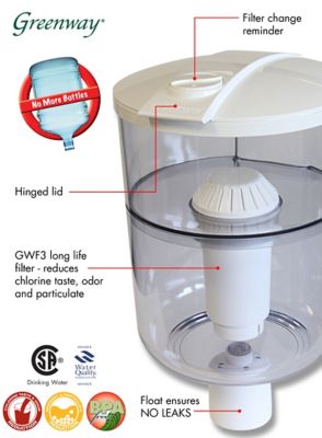 Image showing  Water Filtration System, 4.5 lb., Compatible with Vitapur Top-Load Water Dispensers and Most Water Dispensers