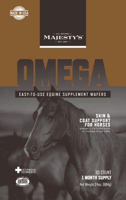 Majesty's Omega Wafer Horse Supplement, 1.5 lb.