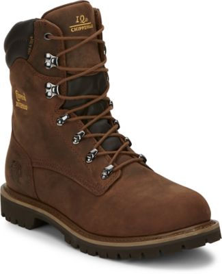 Chippewa Men's Insulated Utility Boots, Heavy-Duty Tough Bark, 8 in.
