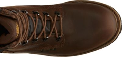 Image showing  Men's Steel Toe Utility Work Boots, Heavy-Duty Tough Bark, 8 in.