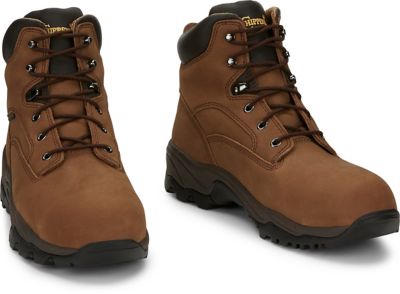 Image showing 4 th Chippewa Men's Composite Toe Utility Lace-Up Boots, Bay Apache, 6 in.
