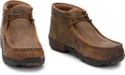 Image showing 6 th Justin Cappie Full-Grain Waxy Steel Toe Moc Boots