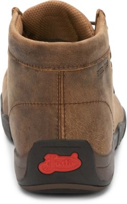 Image showing 5 th Justin Cappie Full-Grain Waxy Steel Toe Moc Boots
