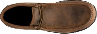 Image showing  Cappie Full-Grain Waxy Steel Toe Moc Boots