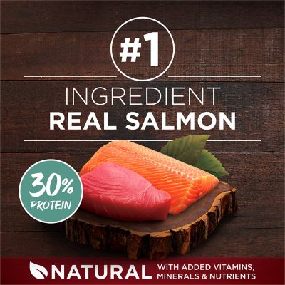 Image showing  True Instinct With Real Salmon and Tuna Natural With Added Vitamins, Minerals and Nutrients Dog Food Dry Formula