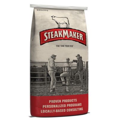Image showing  SteakMaker 40/20 NPN Protein Cattle Supplement, 50 lb. Bag