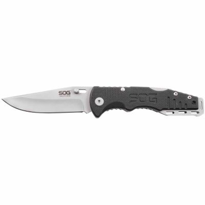 SOG 3.13 in. Salute Mini Bead Blast Folding Knife, 4004889