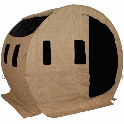 Muddy 1-Person Bale Ground Blind, 64 in. x 73 in. x 82 in., 90 lb.