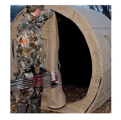 Image showing  1-Person Bale Ground Blind, 64 in. x 73 in. x 82 in., 90 lb.