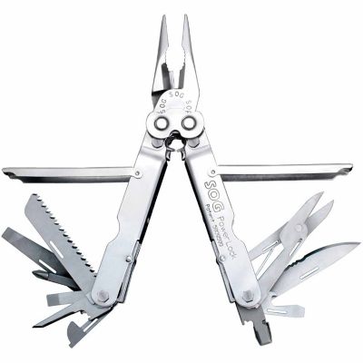 SOG 18 pc. PowerLock Multi-Tool, 3.5 in. Blade -  S60N-CP