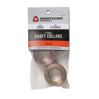 CountyLine 1 in. Set Collars for Tractors, 2-Pack
