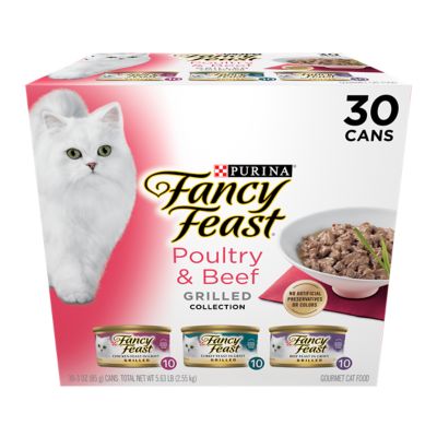 fancy feast cat food cans