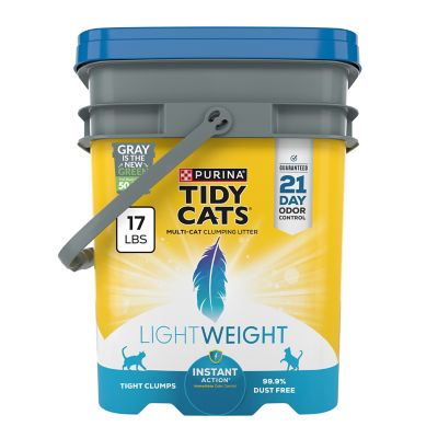 Purina Tidy Cats 17 lb. Instant Action Lightweight Litter