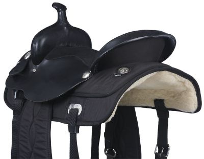 Image showing Tough1 King Series Krypton Western Trail Saddle
