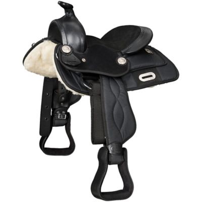 Image showing  King Series Krypton Synthetic Pony Saddle, 10 in.