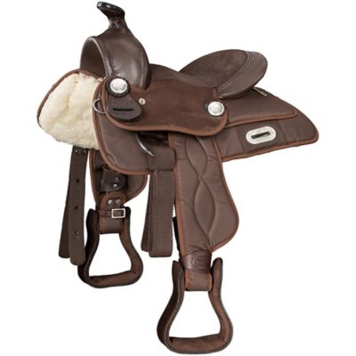Image showing  King Series Krypton Synthetic Pony Saddle, 10 in.