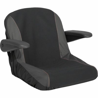 Image showing  18.5 in. Neoprene Paneled Tractor Seat Cover, Large