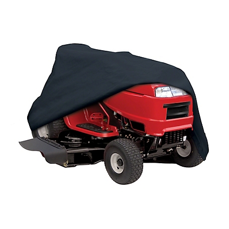 Classic Accessories Universal Tractor Cover for 62 in. Deck Mowers, Large, Black