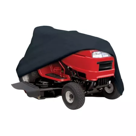 Classic Accessories Universal Tractor Cover for 62 in Deck Mowers Large Black Mower Accessories