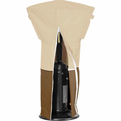 Image showing  Veranda Round Tabletop Heater Cover, Pebble