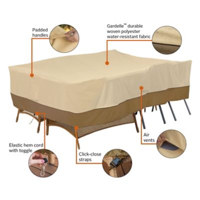 Image showing  Veranda Conversation Set/Furniture Group Cover, Pebble, X-Large, 55-577-011501-00