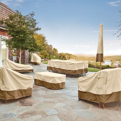 Image showing  Veranda Conversation Set/Furniture Group Cover, Pebble, Medium, 55-578-011501-00
