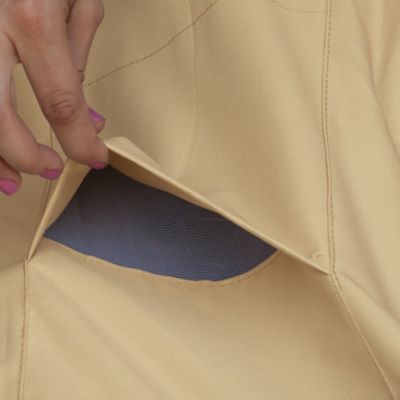 Image showing 6 th Classic Accessories Veranda Round Hot Tub Cover, Pebble, 55-584-011501-00