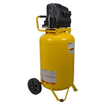 Image showing 5 th DEWALT 1.9 hp 30 gal. Oil-Free Portable Vertical Air Compressor