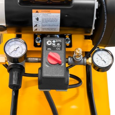 Image showing  1.9 RHP 20 gal. Single Stage Horizontal Portable Air Compressor