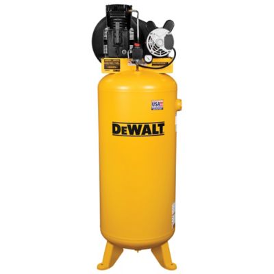 Dewalt 3 7 Rhp 60 Gallon Vertical Stationary Air Compressor Dxcmla3706056 At Tractor Supply Co