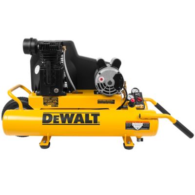 DeWALT 1.9 RHP 8 gal. Single Stage Wheelbarrow Air Compressor