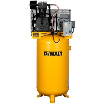 DeWALT 7.5 RHP 80 Gallon 2-Stage Vertical Stationary Air Compressor, DXCMV7518075