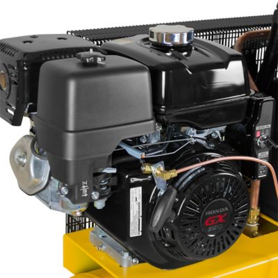 Image showing  13 RHP 30 gal. 2-Stage Truck-Mounted Horizontal Gas-Powered Air Compressor, 175 PSI
