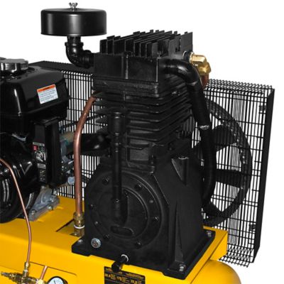 Image showing  13 RHP 30 gal. 2-Stage Truck-Mounted Horizontal Gas-Powered Air Compressor, 175 PSI