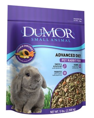 DuMOR Advanced Diet Pet Rabbit Food, 5 lb.