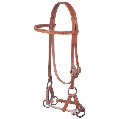 Weaver Leather Single Rope Harness Leather Side Pull