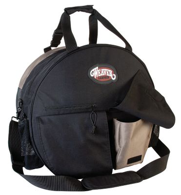 Weaver Leather Deluxe Rope Bag, Black/Tan