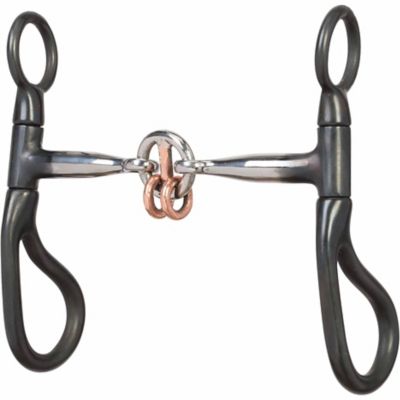 Weaver Equine 3-1/2 in. All-Purpose Bit with 5 in. Sweet Iron Lifesaver Mouthpiece