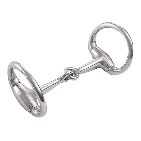 Weaver Leather Miniature Eggbutt Snaffle Bit with 3-1/2 in. Mouthpiece