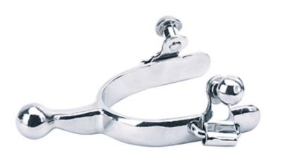 Weaver Leather Unisex Children's 21st Century Spurs, 1/2 in. Band, 1-1/2 in. Shank