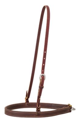 Weaver Leather Working Cowboy Noseband, Golden Chestnut