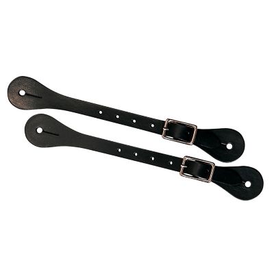 Weaver Leather Unisex Single-Ply Spur Straps, Black