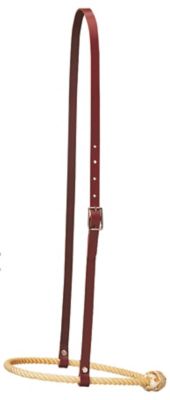 Weaver Equine Leather Cavesson Noseband with Rope