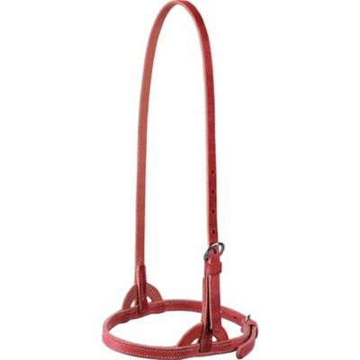 Weaver Leather Horse Harness Leather Cavesson, Russet