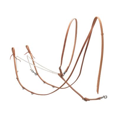Weaver Leather Harness Leather German Martingale, Russet
