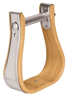 Weaver Leather Wooden Bell Stirrups, 4-1/2 in. Tread