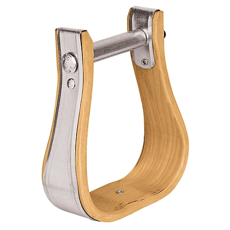 Weaver Leather Wooden Bell Stirrups, 4-1/2 in. Tread