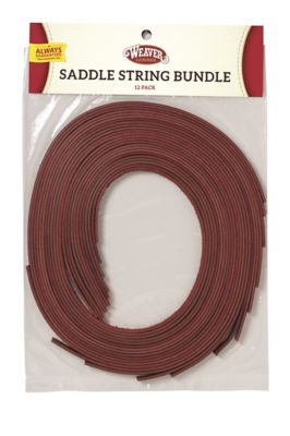 Unbranded Leather Saddle String Repair Brown Sixty Inch Long 