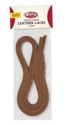 Image showing  40 in. Tanned Laces, Rust, 6-Pack