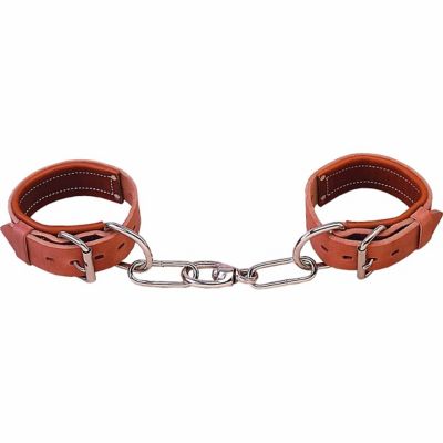 Weaver Equine Heavy-Duty Leather Horse Hobble, Russet